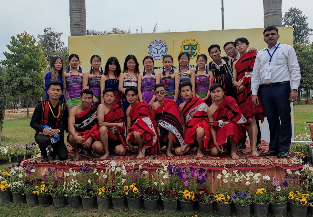 Students from Nagaland University participated in the 37th Inter University National Youth Festival 'Hulara,' held at Punjab Agricultural University, Ludhiana, from March 28 to April 1.